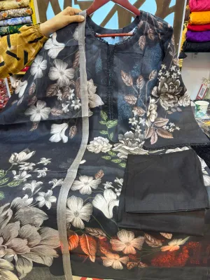 Lightweight Swiss Lawn 3-Piece – Stitched